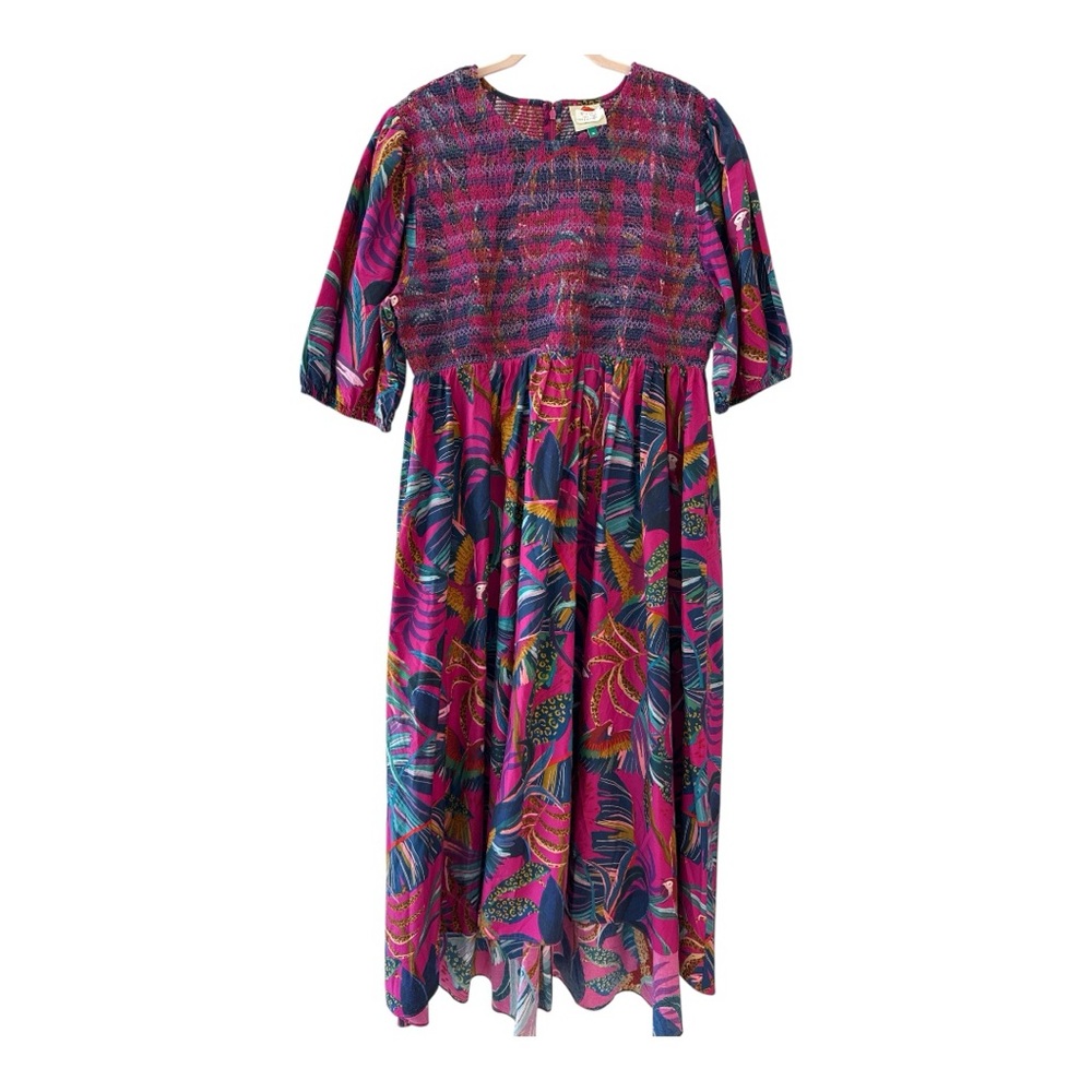 Vibrant Farm Rio Rainbow Macaws Dress
